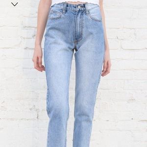 Jane Light Wash Jeans - Brandy Melville